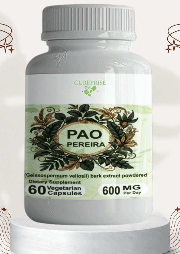 PAO Pereira 600 mg, 60 capsules