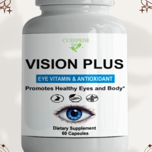 Vision Plus Vitamine & antioxidant pour les yeux, 60 capsules