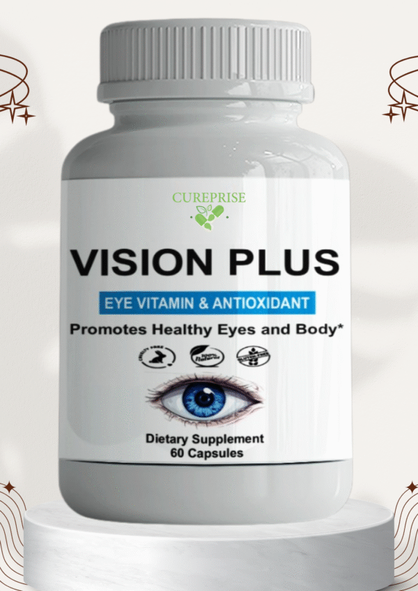 Vision Plus Vitamine & antioxidant pour les yeux, 60 capsules