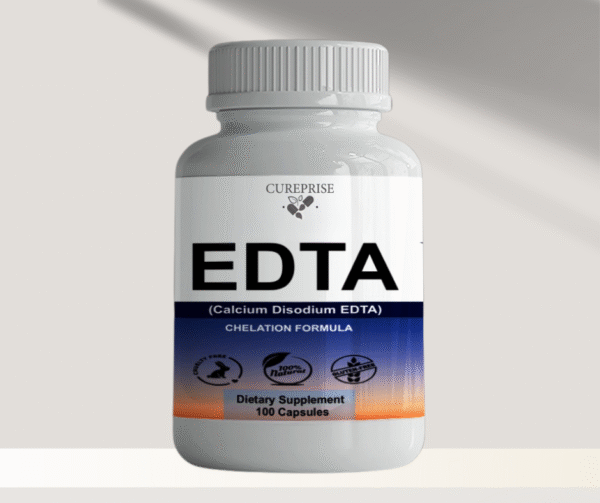 EDTA Calcium Disodium, 100 capsules