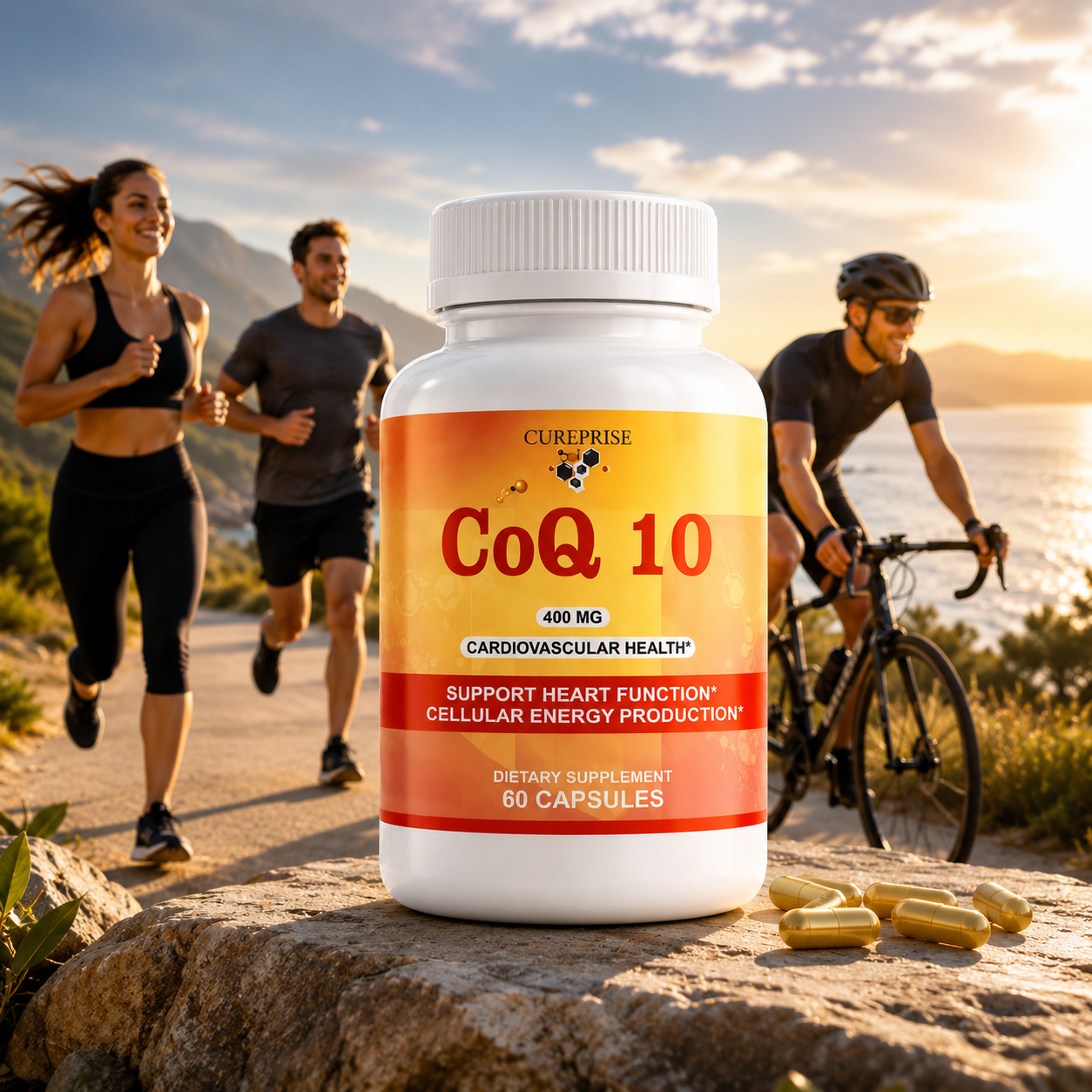 Coenzyme Q10 400 mg CUREPRISE