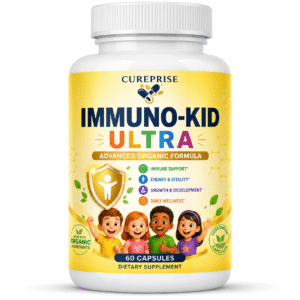IMMUNO-KID ULTRA 60 comprimés à croquer – Complément alimentaire premium pour enfants CUREPRISE