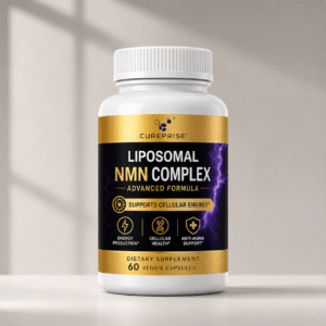 CUREPRISE Liposomal NMN Complex Advanced Formula premium supplement bottle