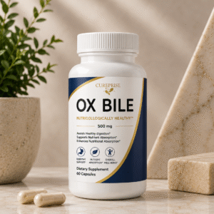 OX BILE 500 mg Cureprise complément premium digestion et absorption nutritionnelle