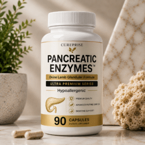 PANCREATIC ENZYMES Ovine Lamb Glandular Formula Cureprise Ultra Premium 90 capsules