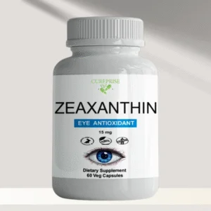 Zeaxanthin 15 mg CUREPRISE complément alimentaire pour la santé oculaire et la protection antioxydante des yeux 60 capsules végétales