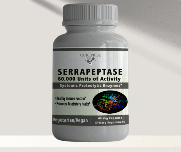 Serrapeptase  60000 UI, 60 capsules