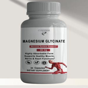 Glycinate de Magnésium  500 mg,  60 capsules