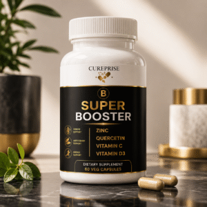 B Super Booster Zinc Cureprise complément premium zinc quercétine vitamine C vitamine D3