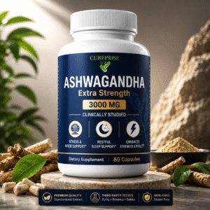 Ashwagandha 3000 mg Extra Strength CUREPRISE - 60 capsules