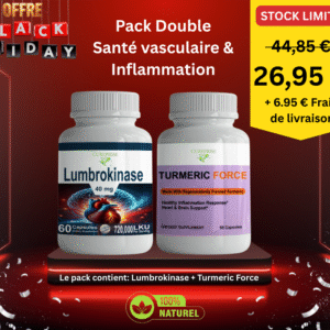Lumbrokinase + Turmeric Force