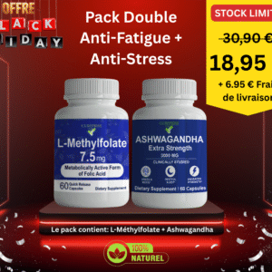 L-Méthylfolate + Ashwagandha
