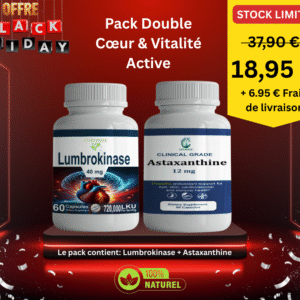 Lumbrokinase + Astaxanthine