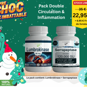 Lumbrokinase + Serrapeptase