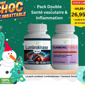 Lumbrokinase + Turmeric Force