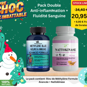 Bleu de Méthylène Formule Avancée + Nattokinase