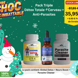 Global Detox + Neuro Boost + Parasite Cleaner