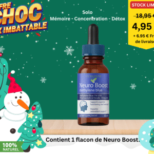 Neuro Boost – Bleu de Méthylène. Methylene Blue – flacon de 60 ml