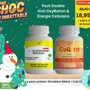 Glutathion Réduit + CoQ 10