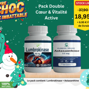 Lumbrokinase + Astaxanthine