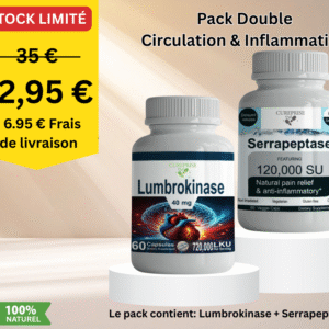 Lumbrokinase + Serrapeptase