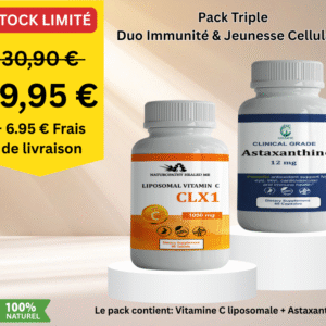 Vitamine C liposomale + Astaxanthine