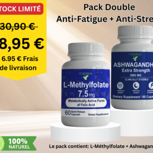 L-Méthylfolate + Ashwagandha