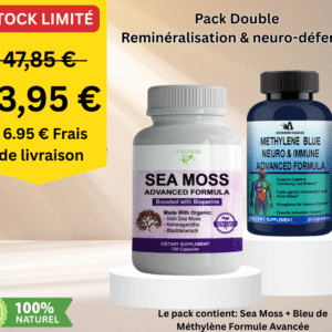 Sea Moss + Bleu de Méthylène Formule Avancée