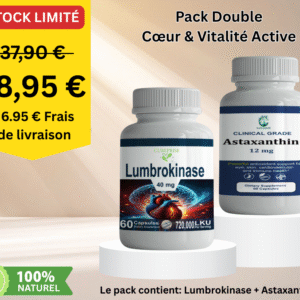 Lumbrokinase + Astaxanthine