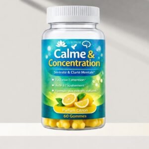 Calme & Concentration saveur citron 60 gummies