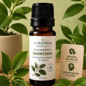 Huile essentielle Ravintsara bio pour défenses naturelles