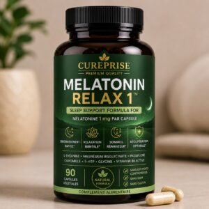 mélatonine 1 mg sommeil naturel Cureprise