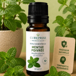 Huile essentielle menthe poivrée