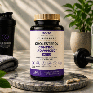 Cholesterol Control Advanced 30/10 Cureprise complément cholestérol naturel premium