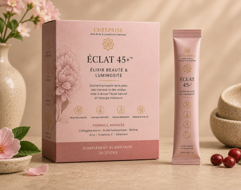 ÉCLAT 45+ Élixir Beauté & Luminosité CUREPRISE format stick premium 30 sticks