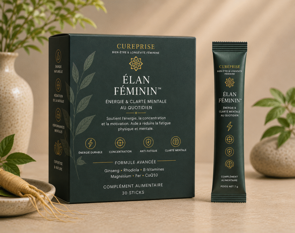 ÉLAN FÉMININ Cureprise énergie féminine et clarté mentale 30 sticks