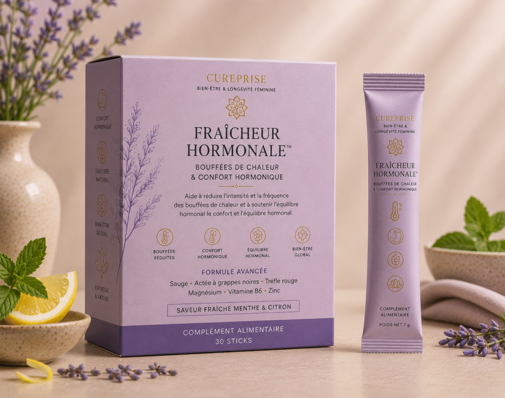 fraicheur hormonale cureprise bouffees de chaleur confort hormonal 30 sticks