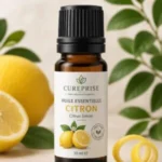 Huile essentielle de citron – Citrus limon – 100% naturelle – 10 ml – CUREPRISE