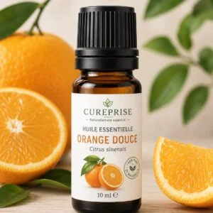 Huile essentielle Orange Douce Cureprise 10 ml 100% pure et naturelle