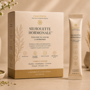 SILHOUETTE HORMONALE CUREPRISE format stick premium équilibre hormonal femme 45+