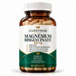 Magnésium Bisglycinate 300 mg CUREPRISE – 90 gélules végétales