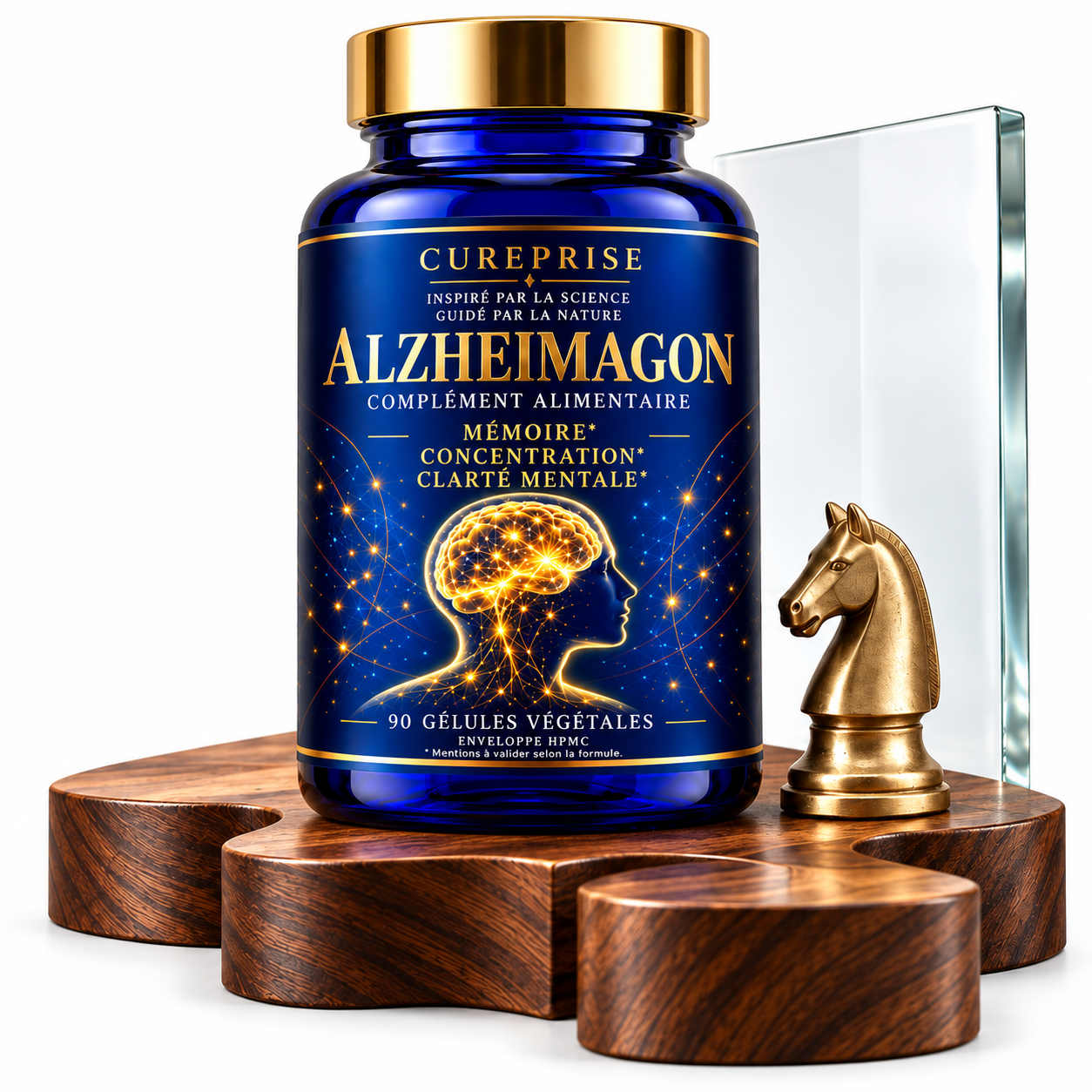 Alzheimagon CUREPRISE – complément alimentaire mémoire, concentration et clarté mentale