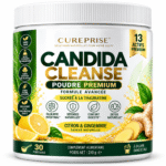 CANDIDA CLEANSE™ CUREPRISE – poudre premium Citron & Gingembre sucrée à la thaumatine